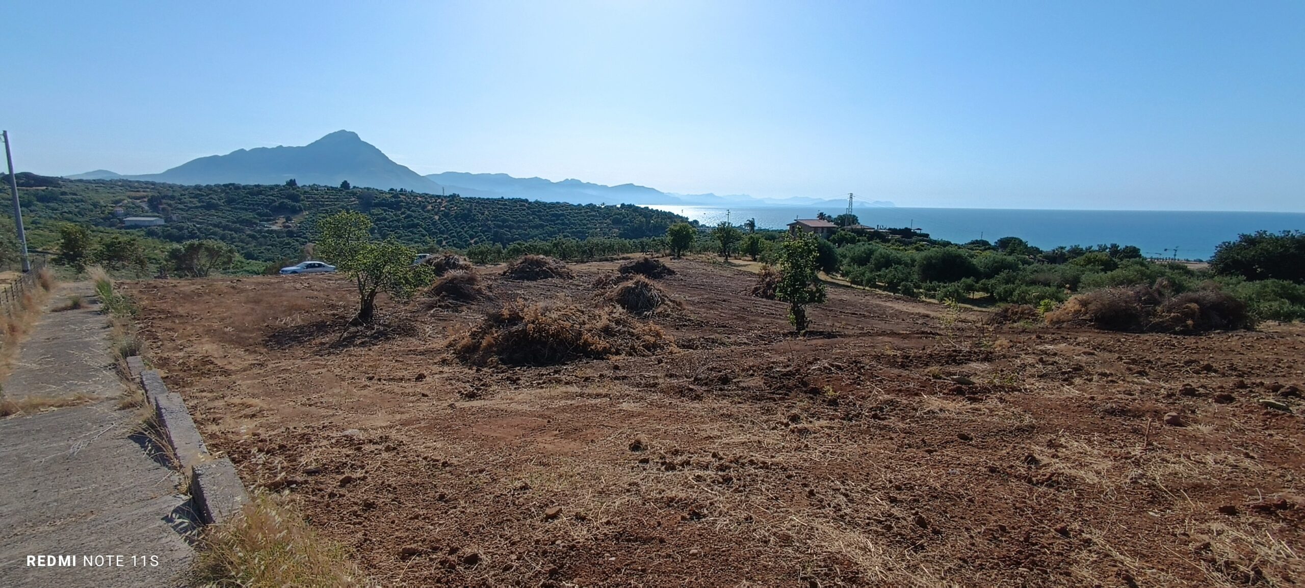 Rif.132 Terreno agricolo vista mare C/da Roselle Campofelice di Roccella